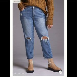 Anthropologie Pilcro The Heritage Boyfriend Jeans